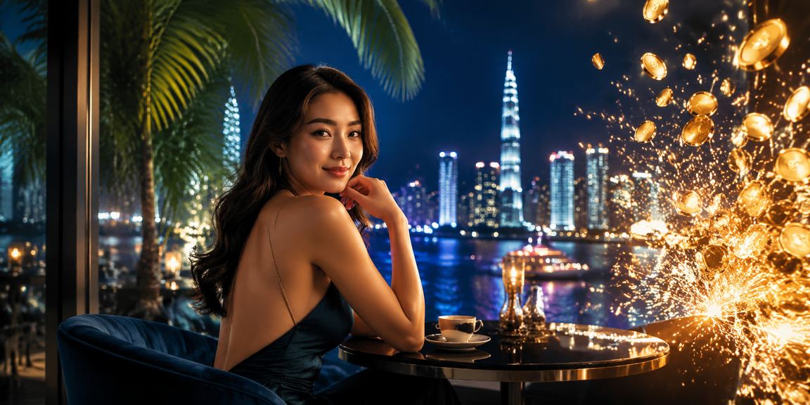 Người dùng uống cà phê và xem tỷ lệ kèo thể thao tại TP.HCM